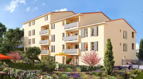 Programme immobilier neuf COEUR RESTANQUES - Allauch : Appartements T2–T4 avec jardins et terrasses dans un cœur de village provençal (13190) - Référence : 1928