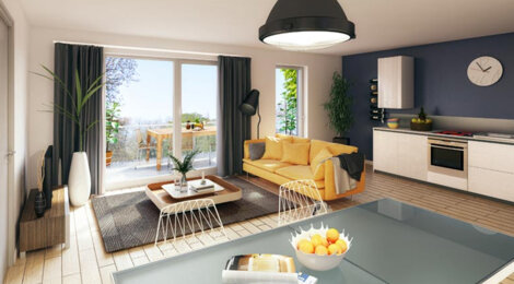 Programme immobilier neuf LA CLE DES CHAMPS - Achenheim : 20 appartements T2–T5 avec jardins, balcons et terrasses proche de l’Eurométropole (67204) - Référence : 1750