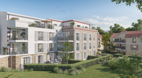 Programme immobilier neuf LES JARDINS DE GAIA - Achères  à deux pas de l’Hôtel de Ville (78260) - Référence : 9664