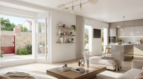 Programme immobilier neuf Les jardins de Gaia - Achères centre-ville à 4 min de l’Hôtel de Ville (78260) - Référence : 17040
