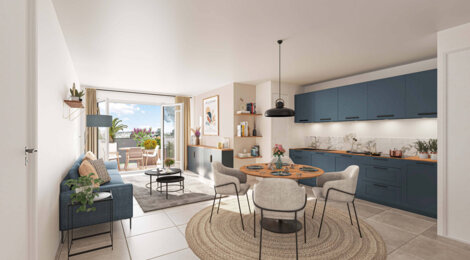 Programme immobilier neuf Le Saphir - Agde à proximité immédiate des plages (34300) - Référence : 15086