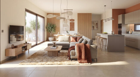Programme immobilier neuf LES VILLAS DU GOLF - Agde villas neuves à 3,5 km du port (34300) - Référence : 18301