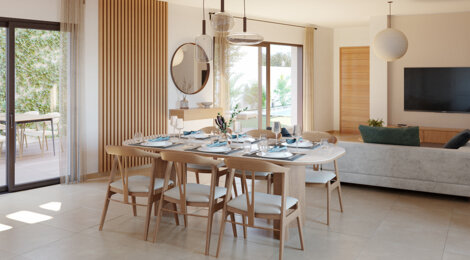 Programme immobilier neuf LES VILLAS DU GOLF - Agde villas neuves à 3,5 km du port (34300) - Référence : 18301
