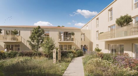 Programme immobilier neuf LE CLOS DU VIGNOBLE - Aigrefeuille-sur-Maine : appartements neufs du 2 au 4 pièces au cœur du bourg (44140) - Référence : 8087