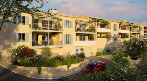 Programme immobilier neuf 16 LEVANT - Aix-en-Provence, appartements avec terrasse à Couteron-Puyricard (13090) - Référence : 17599