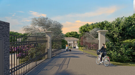 Programme immobilier neuf Campagne Giraud - Aix-en-Provence : appartements neufs dans un domaine arboré, à proximité du centre hospitalier Pays d’Aix (13090) - Référence : 17065