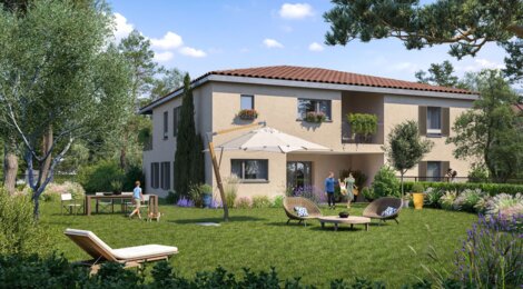 Programme immobilier neuf Les Bastides de Célony -  Aix-en-Provence : appartements neufs du 2 au 4 pièces en secteur Célony (13090) - Référence : 14411