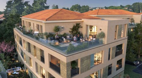 Programme immobilier neuf 102 Gambetta -  Aix-en-Provence : appartements neufs du 2 au 5 pièces proche du cours Mirabeau (13090) - Référence : 16885