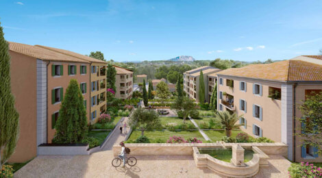 Programme immobilier neuf Harmonie - Aix-en-Provence : Appartements T2–T5 avec terrasses, loggias et luminosité naturelle proche des écoles (13090) - Référence : 14187
