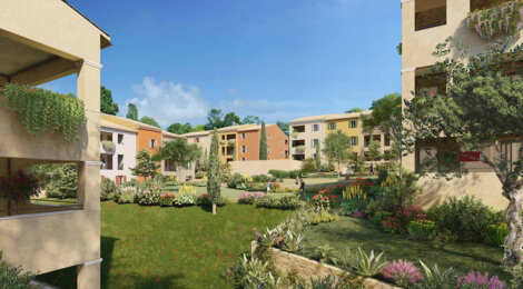 Programme immobilier neuf Harmonie - Aix-en-Provence : Appartements T2–T5 avec terrasses, loggias et luminosité naturelle proche des écoles (13090) - Référence : 14187
