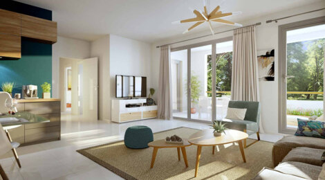 Programme immobilier neuf Harmonie - Aix-en-Provence : Appartements T2–T5 avec terrasses, loggias et luminosité naturelle proche des écoles (13090) - Référence : 14187