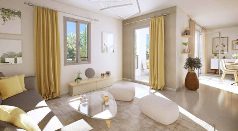 Programme immobilier neuf Harmonie - Aix-en-Provence : Appartements T2–T5 avec terrasses, loggias et luminosité naturelle proche des écoles (13090) - Référence : 14187