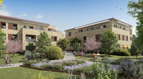 Programme immobilier neuf MOSAIK - Aix-en-Provence : logements neufs T1–T5 entre Jas-de-Bouffan et cours Mirabeau (13090) - Référence : 15707