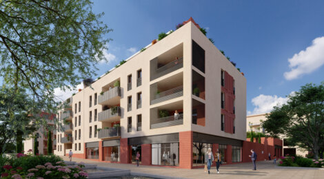 Programme immobilier neuf O COTEAU - Aix-en-Provence quartier de la Duranne près de l' hypercentre (13090) - Référence : 8890