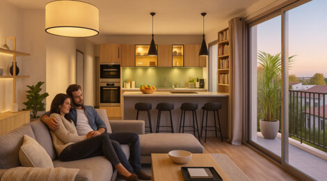 Programme immobilier neuf APOLLINIA - Aix-en-Provence quartier Saint-Jérôme près du Parc de la Torse (13090) - Référence : 17071
