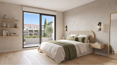 Programme immobilier neuf Domaine de l'Oratoire - Aix-en-Provence : villas et appartements neufs du 2 au 5 pièces en quartier Bouenhoure (13090) - Référence : 16887