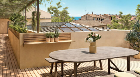Programme immobilier neuf LES TERRASSES D'AIX - Aix-en-Provence vivre à deux pas du Cours Mirabeau en centre-ville (13090) - Référence : 16817