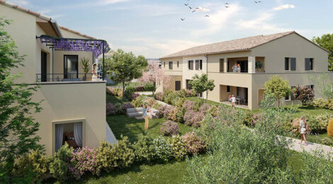 Programme immobilier neuf VILLA PIETRA - Aix-en-Provence vivre proche centre et Cours Mirabeau dans un cadre naturel (13090) - Référence : 16818