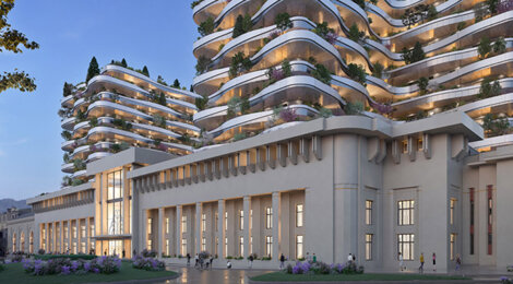 Programme immobilier neuf LES NOUVEAUX THERMES - Aix-les-Bains en plein  site historique des thermes (73100) - Référence : 16915