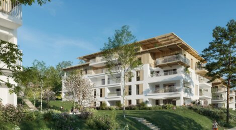 Programme immobilier neuf SYMBIOZ - Albens-Entrelacs, adresse résidentielle près du Lac du Bourget (73410) - Référence : 17440