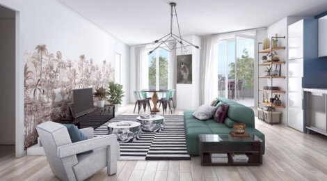 Programme immobilier neuf UNIVERT - Alfortville : Appartements studio–T5 avec terrasses, parking sécurisé et proximité RER D (94140) - Référence : 14779
