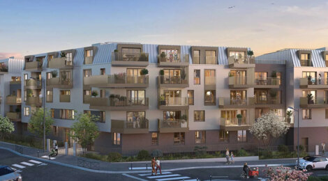 Programme immobilier neuf Reflets de Seine - Alfortville proche du futur métro L15 (94140) - Référence : 13900