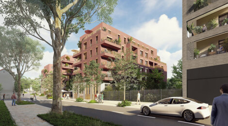 Programme immobilier neuf LES QUARANTE ARPENTS - Alfortville RER D à pied et Paris à 7 min (94140) - Référence : 18630