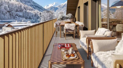 Programme immobilier neuf RESIDENCE COEUR ALTITUDE - Allemond station Oisans à 1 min télécabine résidence avec balcon (38114) - Référence : 17185