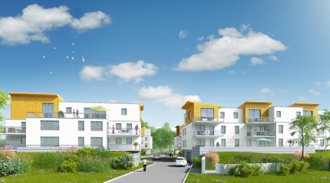 Programme immobilier neuf LES JARDINS DE L'ILL - Altkirch : 5 appartements T2–T4 avec terrasses, vue sur l’Ill et proximité des commodités (68130) - Référence : 1257
