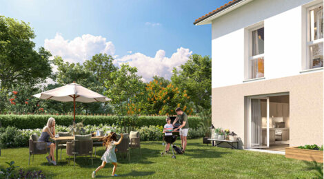 Programme immobilier neuf Hameau Lamartine - Ambarès-et-Lagrave à deux pas de la gare TER (33440) - Référence : 15029