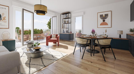 Programme immobilier neuf Les Terrasses de la Victoire - Ambarès-et-Lagrave Bordeaux en 15 min avec la gare à 600m (33440) - Référence : 14042