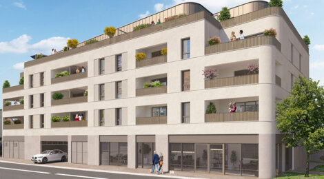 Programme immobilier neuf Les Terrasses de la Victoire - Ambarès-et-Lagrave Bordeaux en 15 min avec la gare à 600m (33440) - Référence : 14042
