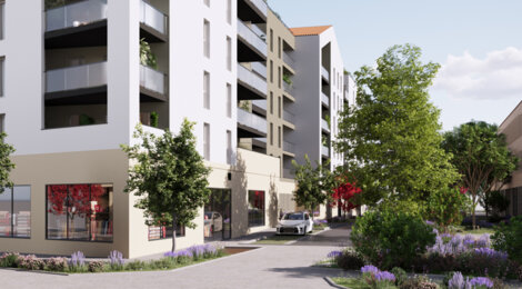 Programme immobilier neuf ALPHA - Ambérieu-en-Bugey, résidence à deux pas de la gare SNCF (01500) - Référence : 13700