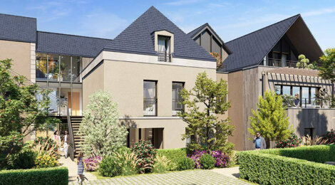 Programme immobilier neuf Le Clos des Cordeliers - Amboise : Appartements T2–T4 avec terrasses, jardin thérapeutique et proximité Château Royal (37400) - Référence : 14693