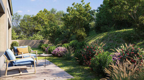 Programme immobilier neuf Le Clos des Cordeliers - Amboise : Appartements T2–T4 avec terrasses, jardin thérapeutique et proximité Château Royal (37400) - Référence : 14693