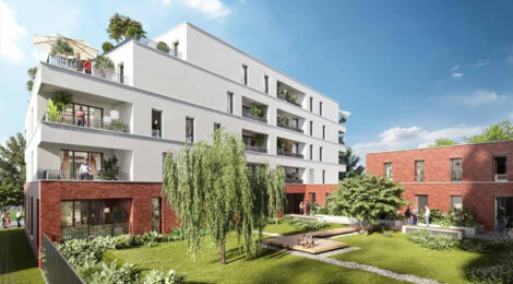 Programme immobilier neuf Tempo Nature - Amiens à proximité des Hortillonnages (80000) - Référence : 14347