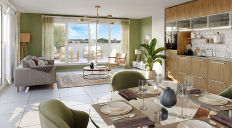 Programme immobilier neuf FLOW - Amiens au coeur du quartier Saint-Germain (80000) - Référence : 16402