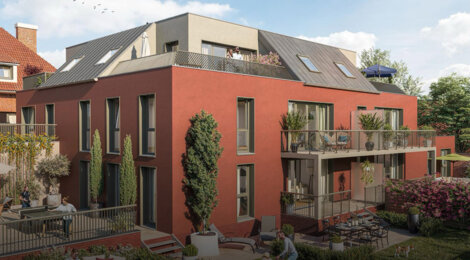Programme immobilier neuf LES PATIOS DE JULES - Amiens hypercentre près du Musée de Picardie (80000) - Référence : 16309