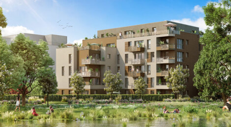 Programme immobilier neuf PARK AVENUE/GREEN PARK/ALTER EGO - Amiens près du parc de la Hotoie (80000) - Référence : 14837