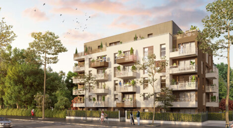 Programme immobilier neuf PARK AVENUE/GREEN PARK/ALTER EGO - Amiens près du parc de la Hotoie (80000) - Référence : 14837