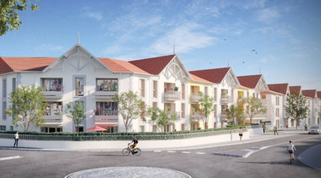 Programme immobilier neuf LES VOILES - Andernos-les-Bains à quelques pas du centre-ville et de la plage (33510) - Référence : 14991
