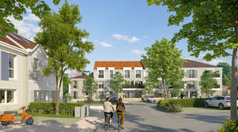 Programme immobilier neuf LE CLOS DU BOIS 1 et 2 - Andilly : Appartements T2–T3 et maisons T4–T5 avec jardins privatifs, parking et proximité forêt (95580) - Référence : 14594