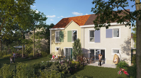 Programme immobilier neuf LE CLOS DU BOIS 1 et 2 - Andilly : Appartements T2–T3 et maisons T4–T5 avec jardins privatifs, parking et proximité forêt (95580) - Référence : 14594