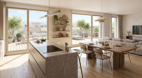 Programme immobilier neuf Beloria - Andrésy à 8 min gare Maurecourt résidence moderne proche centre (78570) - Référence : 17161