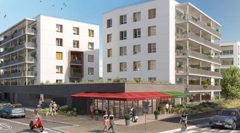 Programme immobilier neuf Les Cèdres - Angers : 67 appartements neufs du studio au 5 pièces proche bus 10 et futur tram (49000) - Référence : 17037