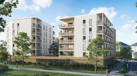 Programme immobilier neuf BOIS LIZE - LIBRE TVA 5.5 % - Angers à deux pas du tramway (49000) - Référence : 16807