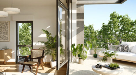 Programme immobilier neuf LES TERRASSES DE LA MADELEINE - Angers à proximité de la gare (49000) - Référence : 16714