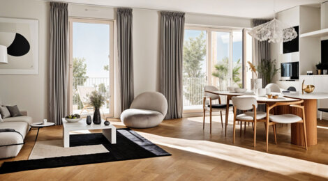 Programme immobilier neuf SILVER 50 - Angers : appartements et maisons neufs du studio au T5 à 100 m des commerces et du bus Picasso (49000) - Référence : 15620