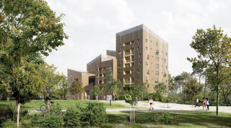 Programme immobilier neuf Les Bois - Angers : appartements neufs du studio au T5 proche du parc Saint-Nicolas (49000) - Référence : 15621