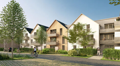 Programme immobilier neuf LES LONGERES D'ORGEMONT - Angers appartements neufs proches du Château d’Orgemont et des transports (49000) - Référence : 15634